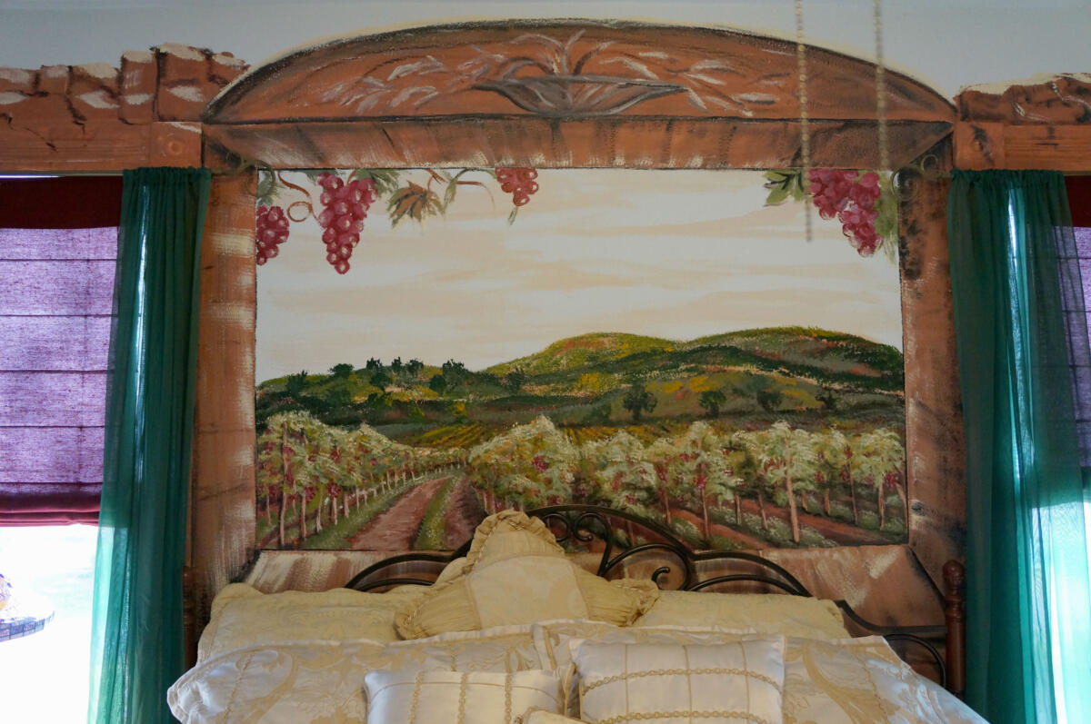 Vineyard mural